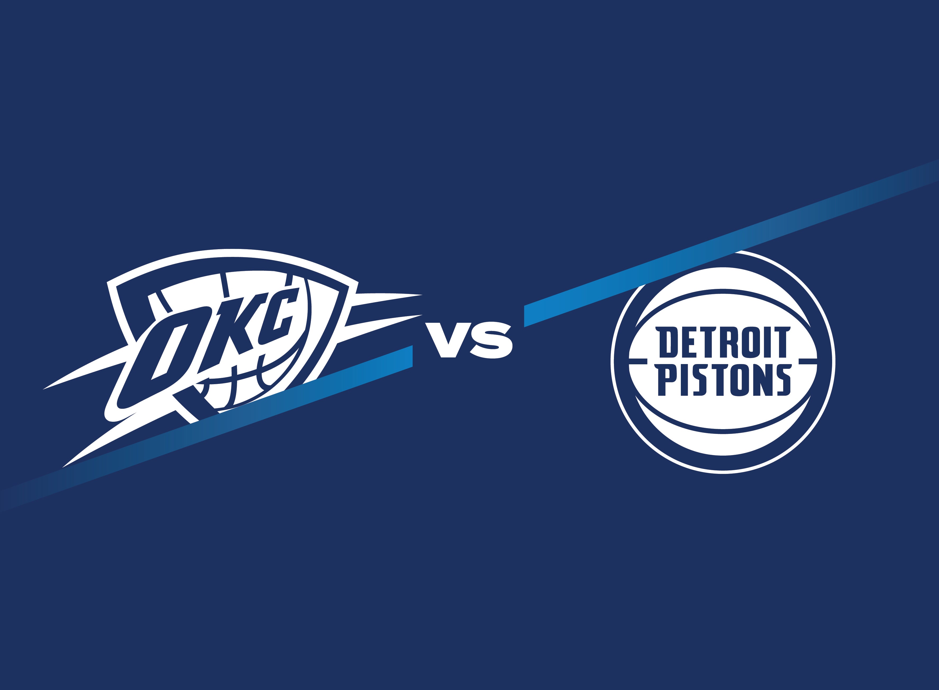 OKC Thunder vs. Detroit Pistons