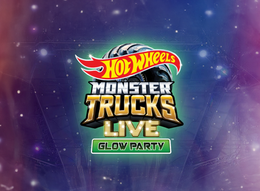 Hot Wheels Monster Trucks Live Glow Party